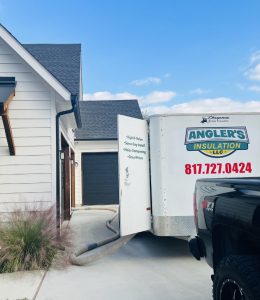 Angler's Attic Insulation Truck